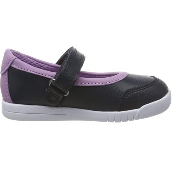 Clarks Kids Girls Emery Halo K T-Closed Ballet Flats Blue Navy/Navy Sz 5.5M NWOB - Picture 4 of 14